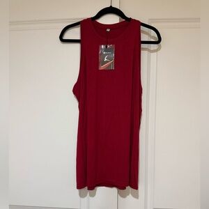 Bestisun NWT Workout Top Loose Fit Racerback Tank Top Yoga Running Shirt Top XL